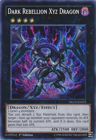 Dark Rebellion Xyz Dragon [NECH-EN053] Secret Rare | Fandemonia Ltd