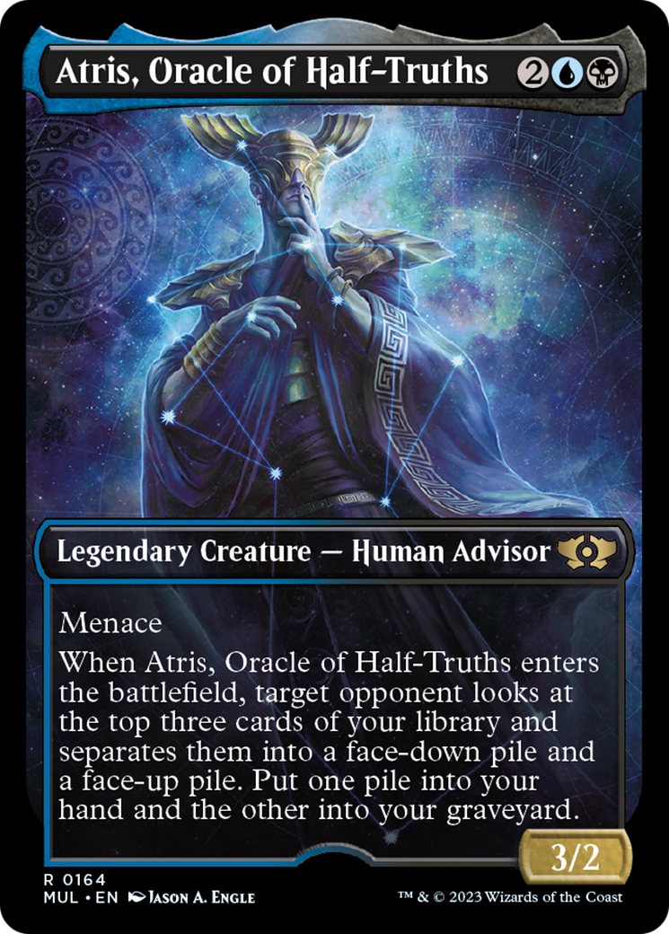 Atris, Oracle of Half-Truths (Halo Foil) [Multiverse Legends] | Fandemonia Ltd