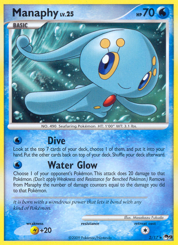 Manaphy (2/17) [POP Series 9] | Fandemonia Ltd