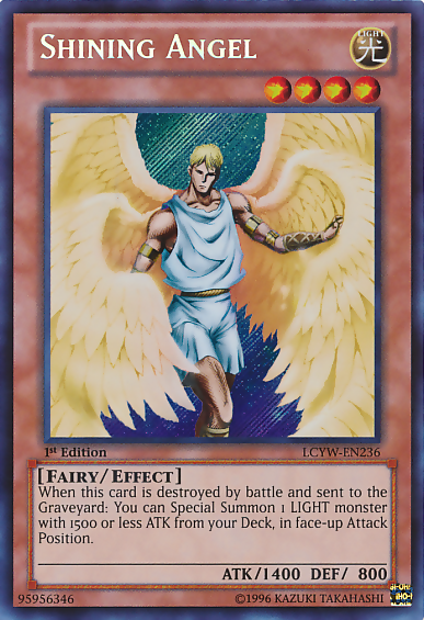 Shining Angel [LCYW-EN236] Secret Rare | Fandemonia Ltd