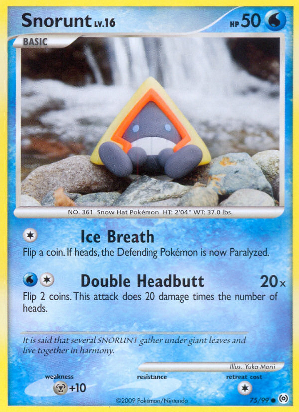 Snorunt (75/99) [Platinum: Arceus] | Fandemonia Ltd