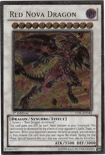 Red Nova Dragon [STBL-EN042] Ultimate Rare | Fandemonia Ltd