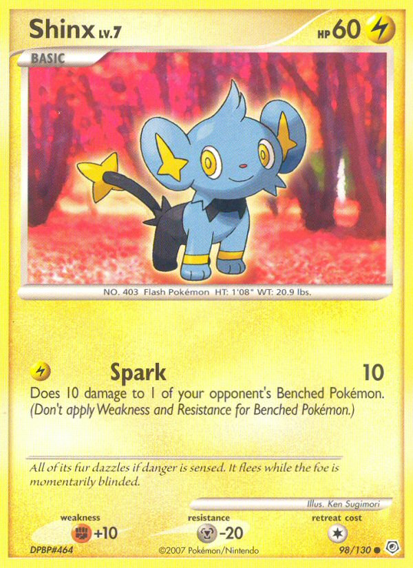 Shinx (98/130) [Diamond & Pearl: Base Set] | Fandemonia Ltd