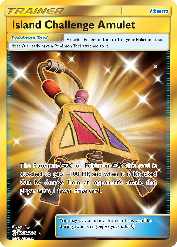 Island Challenge Amulet (265/236) [Sun & Moon: Cosmic Eclipse] | Fandemonia Ltd