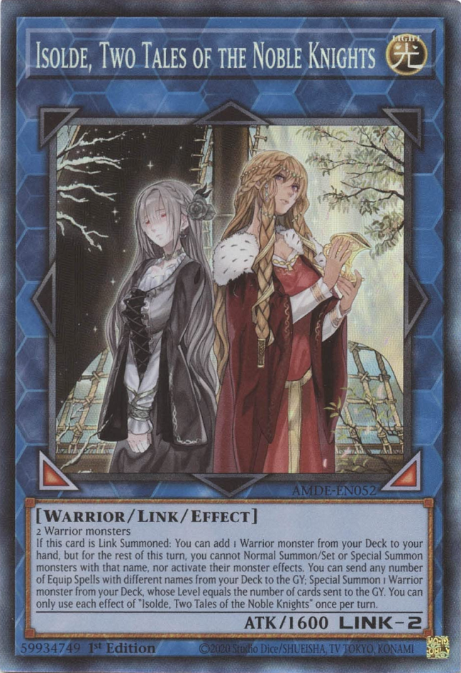 Isolde, Two Tales of the Noble Knights [AMDE-EN052] Collector's Rare | Fandemonia Ltd