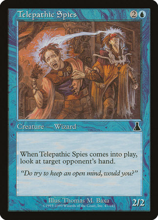 Telepathic Spies [Urza's Destiny] | Fandemonia Ltd