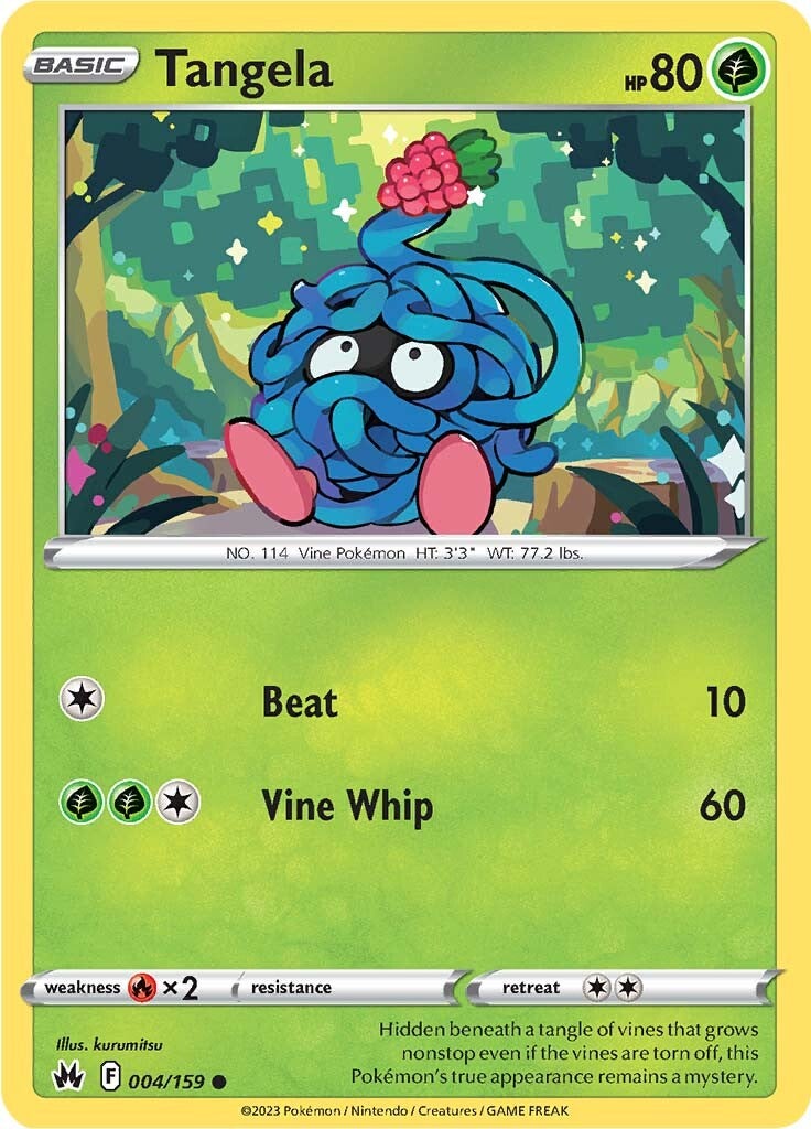 Tangela (004/159) [Sword & Shield: Crown Zenith] | Fandemonia Ltd