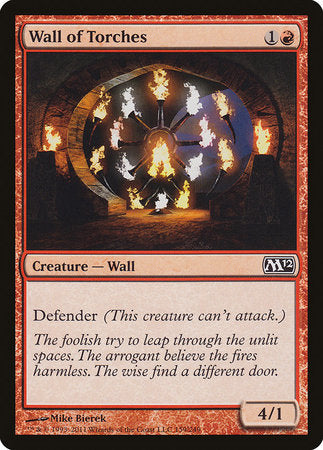 Wall of Torches [Magic 2012] | Fandemonia Ltd