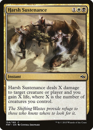 Harsh Sustenance [Fate Reforged] | Fandemonia Ltd