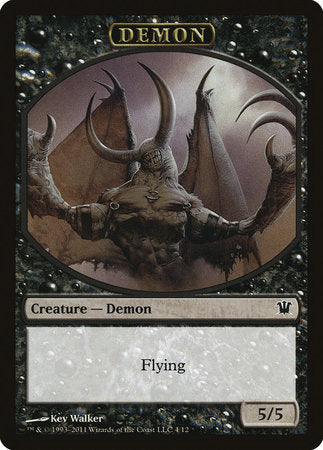 Demon Token [Innistrad Tokens] | Fandemonia Ltd