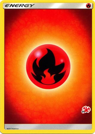 Fire Energy (Charizard Stamp #24) [Battle Academy 2020] | Fandemonia Ltd