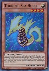 Thunder Sea Horse [CT10-EN016] Super Rare | Fandemonia Ltd