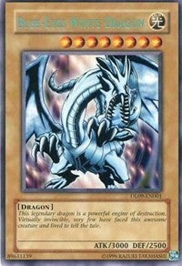 Blue-Eyes White Dragon (Blue) [DL09-EN001] Rare | Fandemonia Ltd