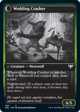 Wolfkin Outcast // Wedding Crasher [Innistrad: Double Feature] | Fandemonia Ltd