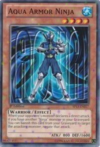 Aqua Armor Ninja [SP13-EN017] Starfoil Rare | Fandemonia Ltd