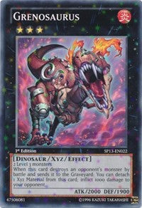 Grenosaurus [SP13-EN022] Starfoil Rare | Fandemonia Ltd