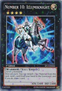 Number 10: Illumiknight [SP13-EN026] Starfoil Rare | Fandemonia Ltd