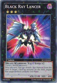 Black Ray Lancer [SP13-EN029] Starfoil Rare | Fandemonia Ltd