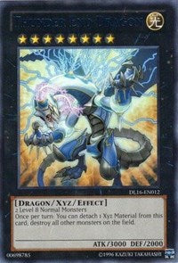 Thunder End Dragon (Blue) [DL16-EN012] Rare | Fandemonia Ltd