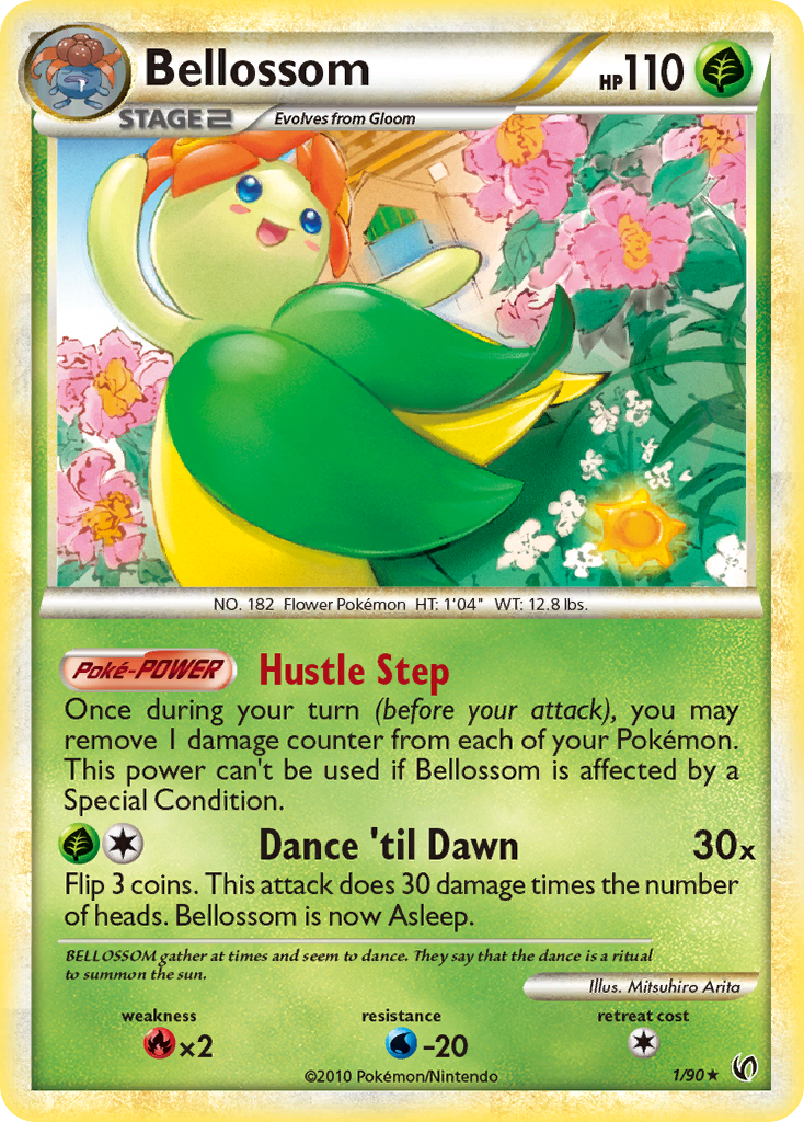 Bellossom (1/90) [HeartGold & SoulSilver: Undaunted] | Fandemonia Ltd