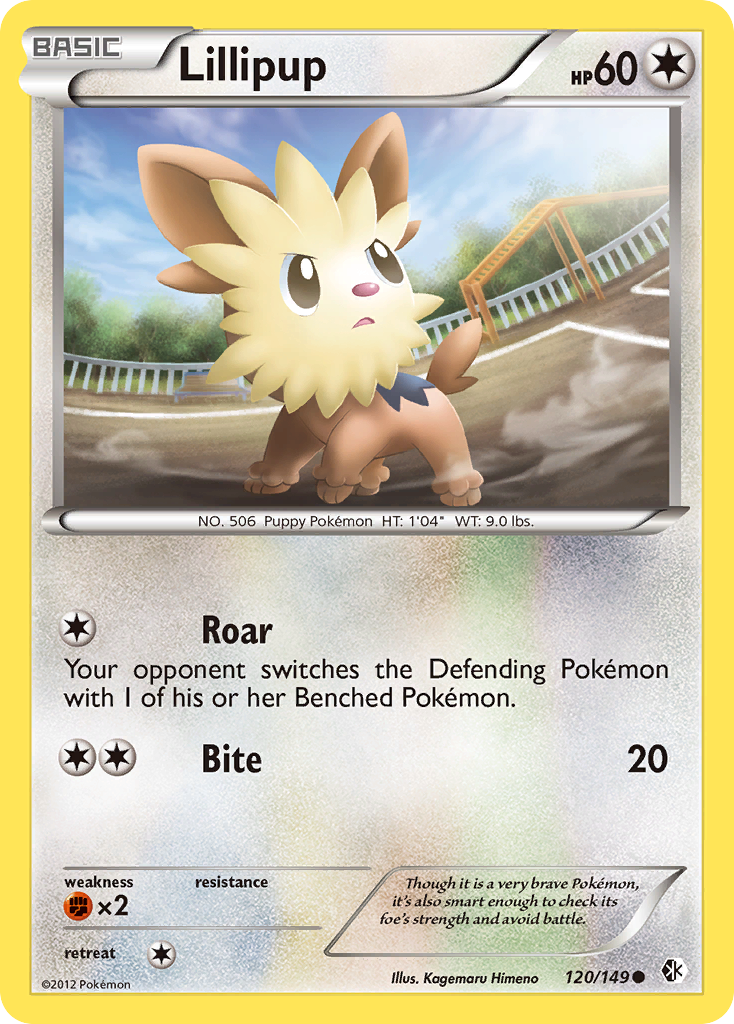 Lillipup (120/149) [Black & White: Boundaries Crossed] | Fandemonia Ltd