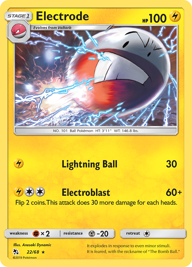 Electrode (22/68) [Sun & Moon: Hidden Fates] | Fandemonia Ltd