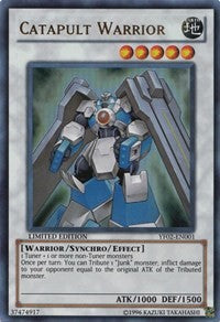 Catapult Warrior [YF02-EN001] Ultra Rare | Fandemonia Ltd