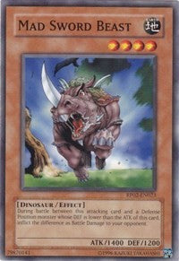 Mad Sword Beast [RP02-EN023] Common | Fandemonia Ltd