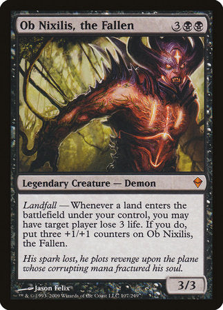 Ob Nixilis, the Fallen [Zendikar] | Fandemonia Ltd