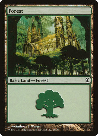 Forest (89) [Duel Decks: Izzet vs. Golgari] | Fandemonia Ltd