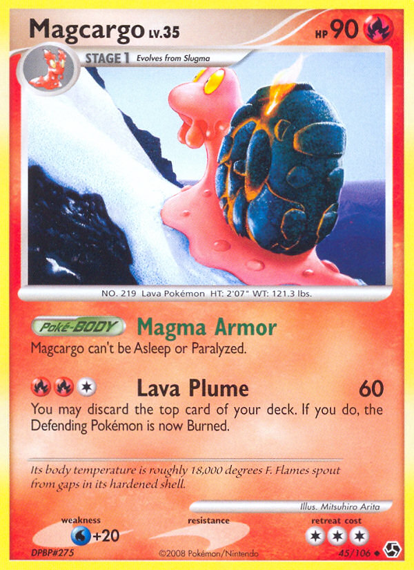 Magcargo (45/106) [Diamond & Pearl: Great Encounters] | Fandemonia Ltd