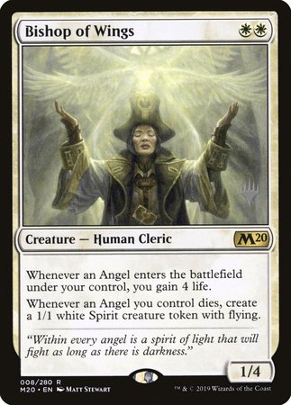 Bishop of Wings [Core Set 2020 Promos] | Fandemonia Ltd