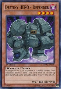 Destiny Hero - Defender [BPW2-EN019] Common | Fandemonia Ltd