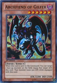 Archfiend of Gilfer [BPW2-EN020] Super Rare | Fandemonia Ltd