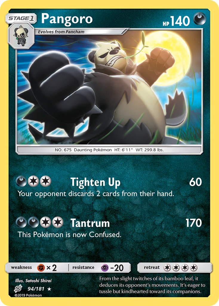 Pangoro (94/181) [Sun & Moon: Team Up] | Fandemonia Ltd