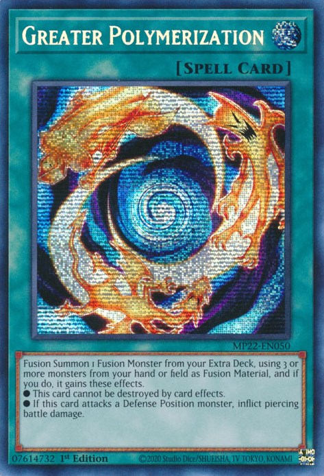 Greater Polymerization [MP22-EN050] Prismatic Secret Rare | Fandemonia Ltd