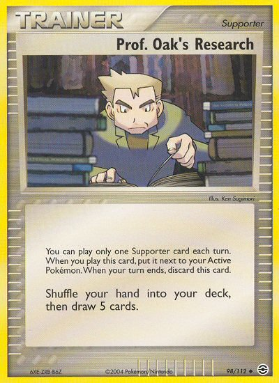 Prof. Oak's Research (98/112) [EX: FireRed & LeafGreen] | Fandemonia Ltd