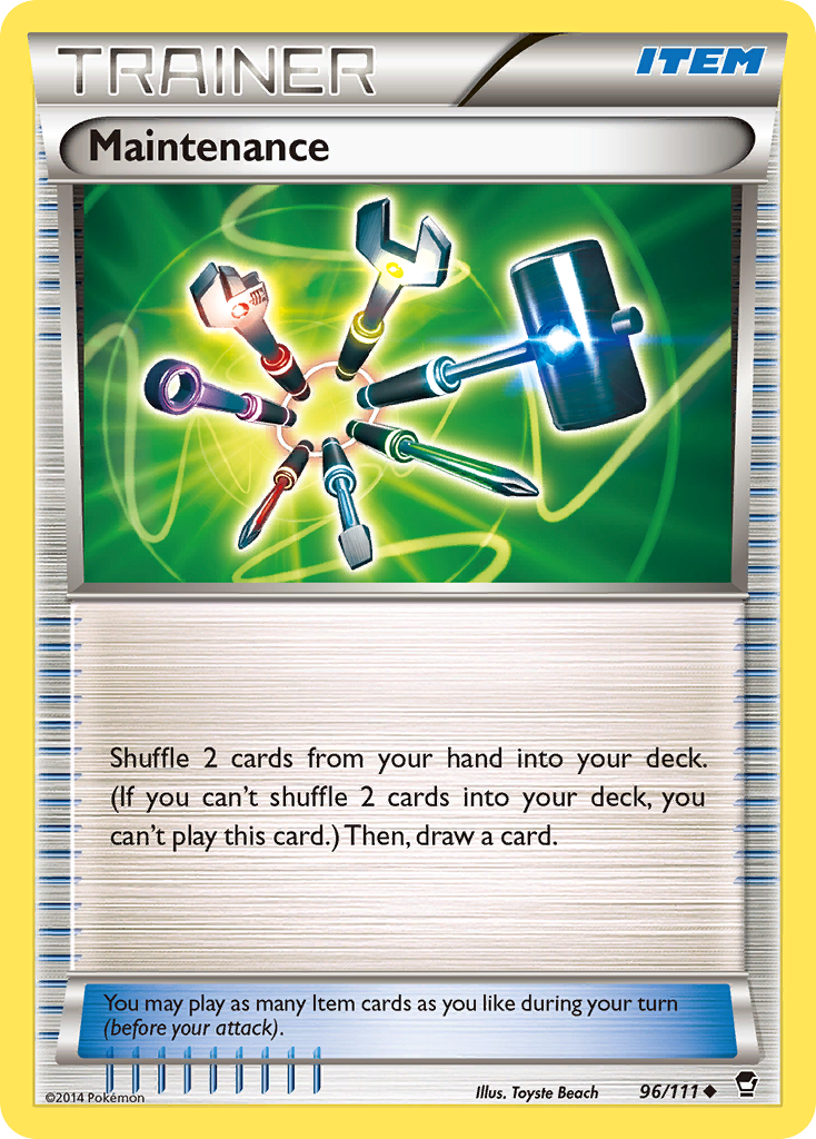 Maintenance (96/111) [XY: Furious Fists] | Fandemonia Ltd