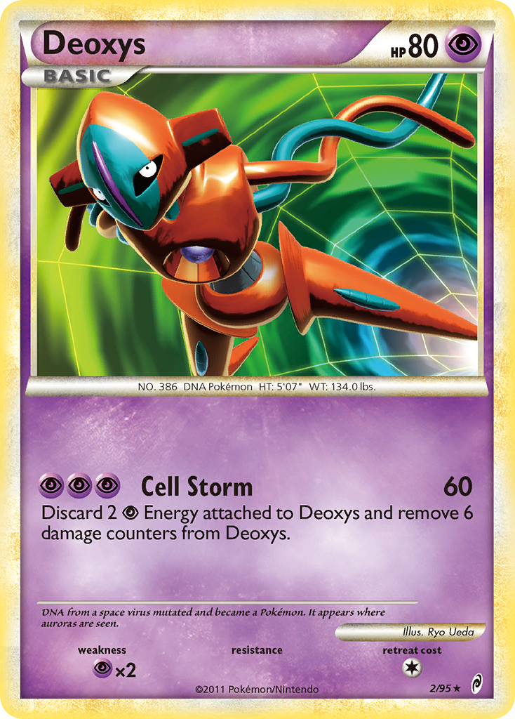 Deoxys (2/95) [HeartGold & SoulSilver: Call of Legends] | Fandemonia Ltd