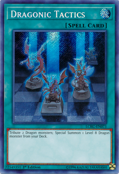 Dragonic Tactics [LCKC-EN073] Secret Rare | Fandemonia Ltd