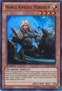 Noble Knight Peredur [LVAL-EN085] Super Rare | Fandemonia Ltd