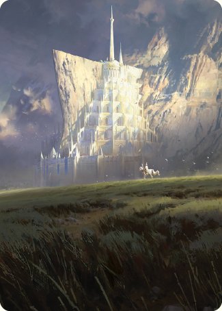 Minas Tirith Art Card [The Lord of the Rings: Tales of Middle-earth Art Series] | Fandemonia Ltd