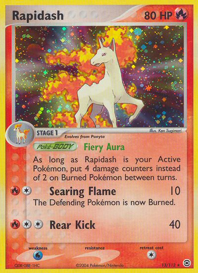 Rapidash (13/112) [EX: FireRed & LeafGreen] | Fandemonia Ltd