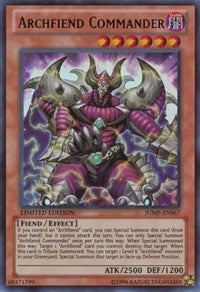 Archfiend Commander [JUMP-EN067] Ultra Rare | Fandemonia Ltd