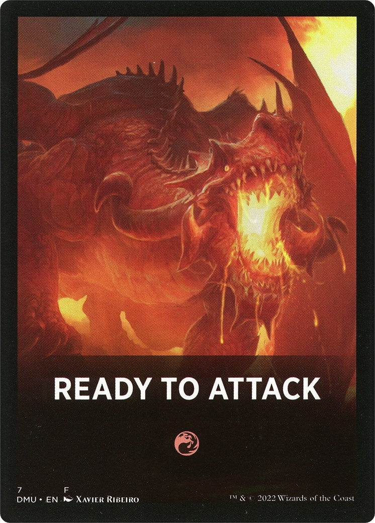 Ready to Attack Theme Card [Dominaria United Tokens] | Fandemonia Ltd