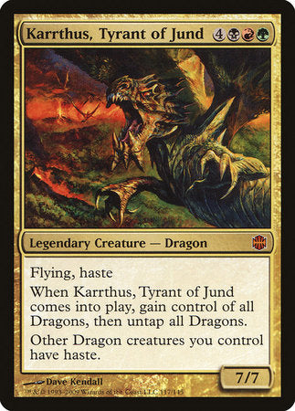 Karrthus, Tyrant of Jund [Alara Reborn] | Fandemonia Ltd