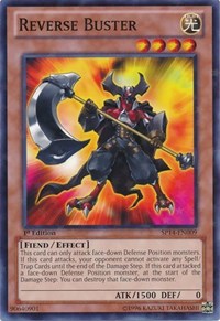 Reverse Buster [SP14-EN009] Starfoil Rare | Fandemonia Ltd