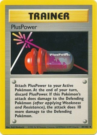 PlusPower (84/102) [Base Set Unlimited] | Fandemonia Ltd