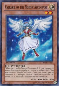 Valkyrie of the Nordic Ascendant [SP14-EN047] Starfoil Rare | Fandemonia Ltd