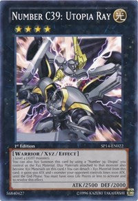 Number C39: Utopia Ray [SP14-EN022] Starfoil Rare | Fandemonia Ltd